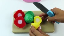 Baby Doll Lunch Time with Cutting Food Velcro Fruits and Vegetables for dolls toys