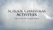 School Christmas Activities - Outdoor Storage Playground Equipment