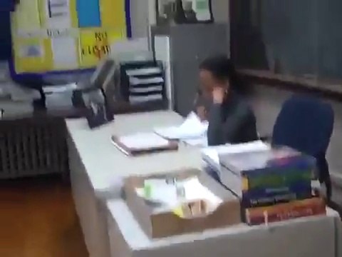 Underpaid Teacher deals with crazy students terrorizing her in Class
