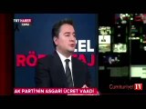 Ali Babacan: Asgari ücret 1300 TL olacak demedik