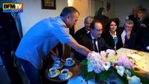 François Hollande s'explique sur sa visite préparée à Lucette à Nancy