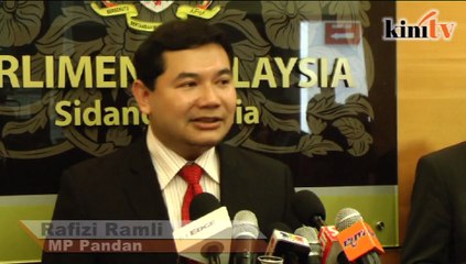 Rafizi: Tak baik dua lelaki botak debat di TV