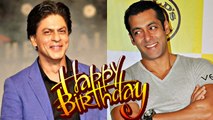 Salman Khan Wished Shahrukh On His 50th Birthday