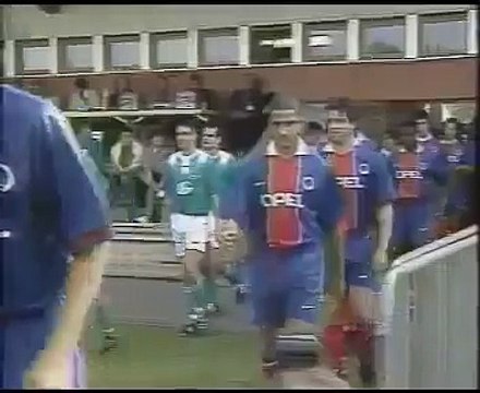 Vaduz 0 4 PSG 1996 UEFA Cup Winners` Cup