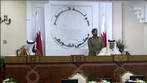 كلمة أمير قطر خلال افتتاح الدورة 44 لمجلس الشورى