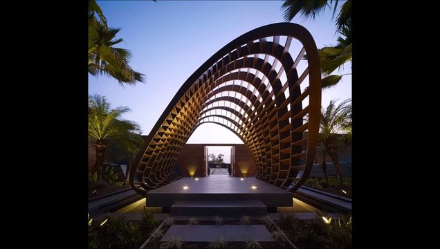 Pergolas de madera modernas