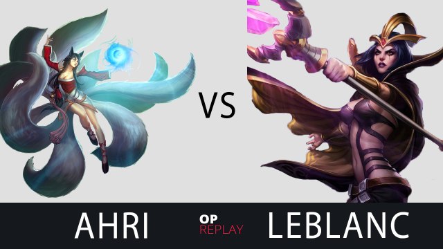 [Highlights] Ahri vs LeBlanc - SKT T1 Faker EUW LOL SoloQ