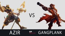 [Highlights] Azir vs Gangplank - SKT T1 Eazyhoon EUW LOL SoloQ