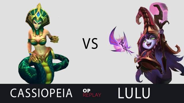 [Highlights] Cassiopeia vs Lulu - SKT T1 Faker vs Eazyhoon, EUW LOL SoloQ