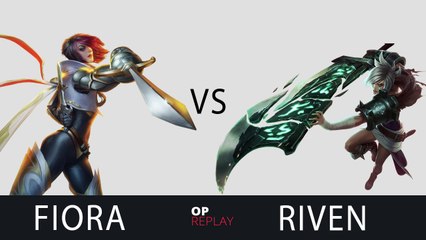 [Highlights] Fiora vs Riven - KOO Smeb EUW LOL SoloQ