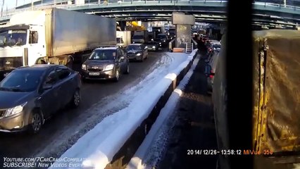 Car Crashes Compilation # 469 - February 2015 / Подборка Аварий и ДТП 20