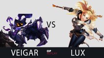 [Highlights] Veigar vs Lux - SKT T1 Faker EUW LOL SoloQ