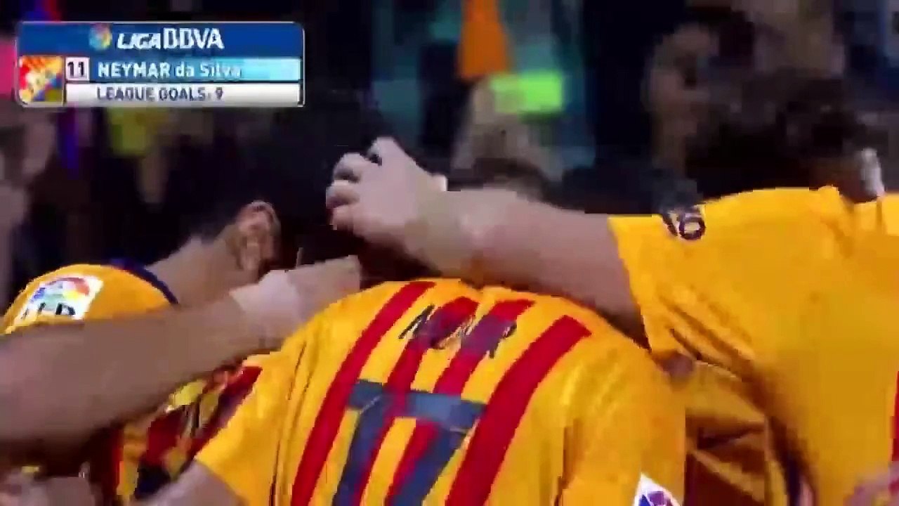 ヘタフェCF vs FCバルセロナ 0-2 ゴールハイライト リーガ・エスパニョーラ 2015/11/01