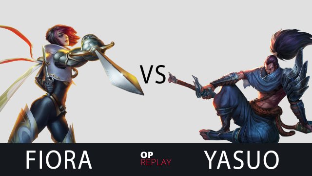 Fiora vs Yasuo - SKT T1 Faker EUW LOL Master 450LP