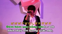 Karaoke cảm âm Nơi Tình Yêu Bắt Đầu Full Beat Bùi Anh Tuấn