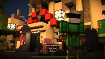 Pat and Jen PopularMMOs Minecraft STORY MODE - TNT CANNON BATTLE [6]