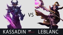 Kassadin vs LeBlanc - SKT T1 Faker vs KOO Kuro, EUW LOL Challenger 742LP