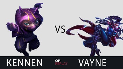 Kennen vs Vayne - FNC Rekkles EUW LOL Master 241LP