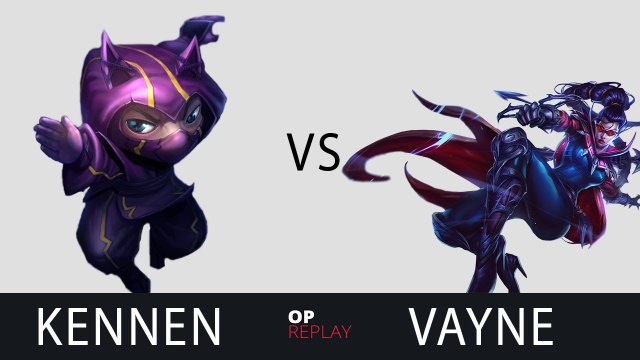 Kennen vs Vayne - FNC Rekkles EUW LOL Master 241LP