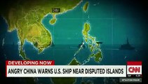 China says it warned and tracked U.S. warship in South China Sea