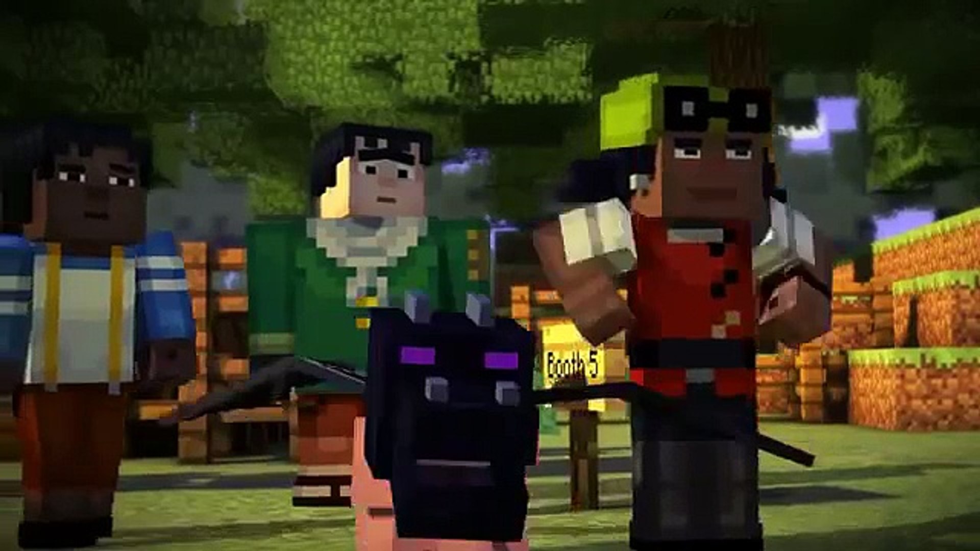 minecraft story mode pat and jen