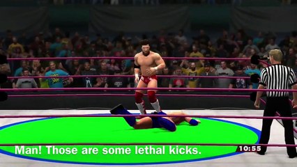 Ironman Title Tournament - First Round - AJ Styles vs Brian Danielson (WWE 2K14)