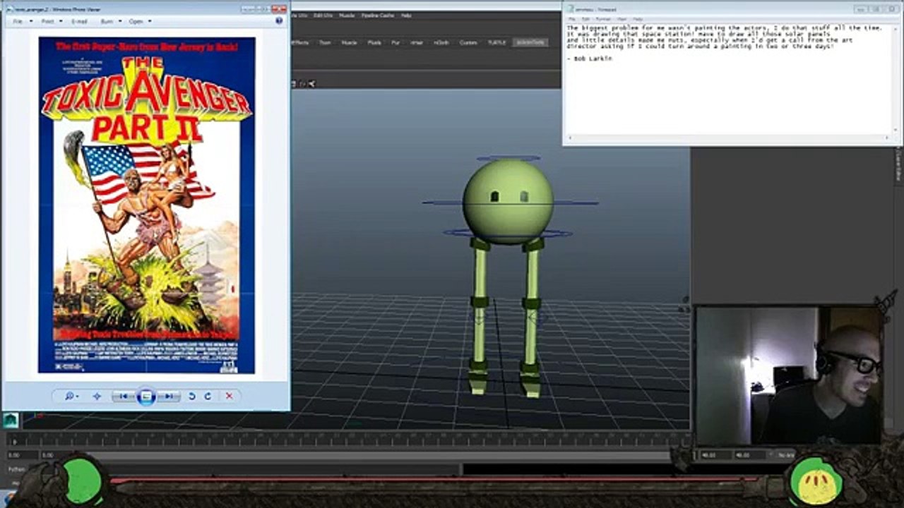 Animation Time! Lime Man Rig
