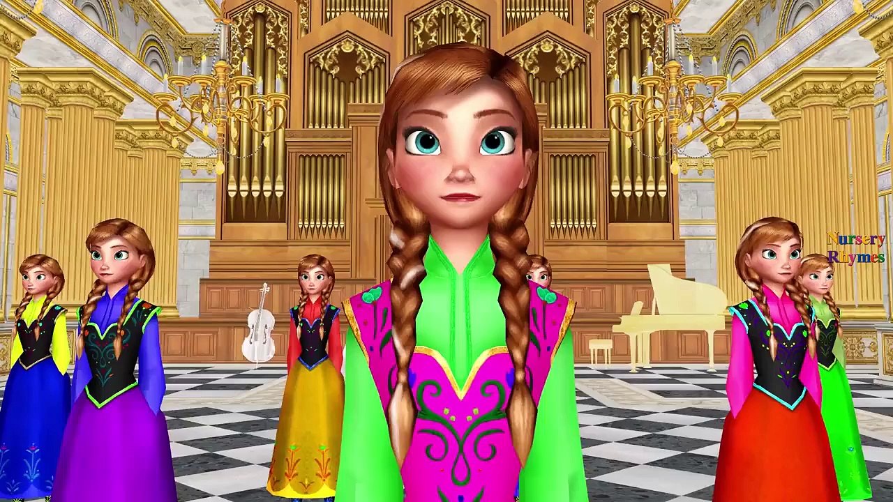 Frozen Elsa Singing Hokey Pokey | If You Are Happy And You Know It Nursery Rhymes for Chil