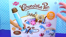 CHOCOLATE PEN Candy Maker Candy Craft Toy Review Make Your Own Chocolate Ice Cream Shapes