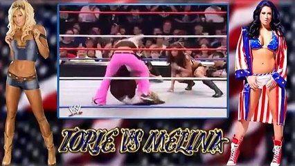 Melina Perez vs Torrie Wilson shows