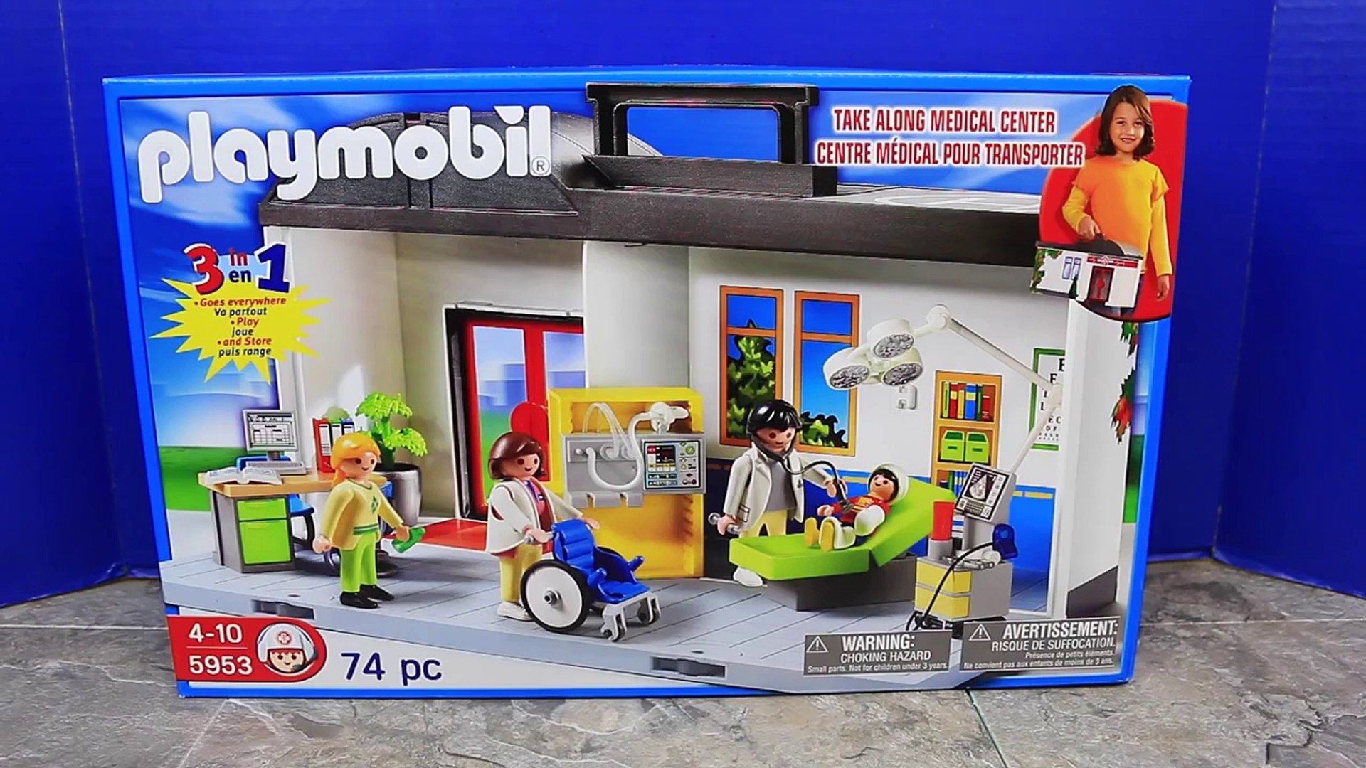 playmobil children's medical area