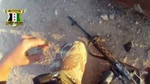 War In Syria Helmet Cam Firefight Against Syrian Army HD