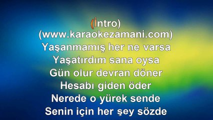 Sami - Üç Beş - (2011) TÜRKÇE KARAOKE