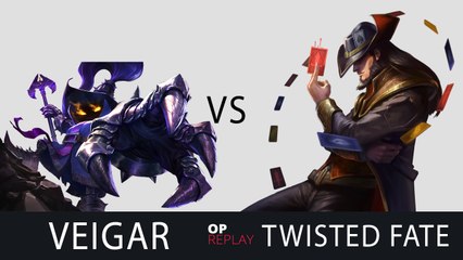 Veigar vs Twisted Fate - Dopa KR LOL Challenger 1230LP