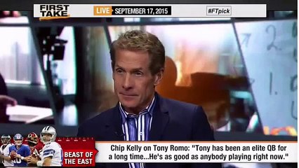 ESPN First Take | Where Does Tony Romo Rank Among NFLs Top QBs