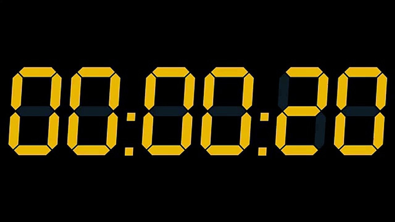 24h Digital CLOCK 00-00-00 - 23-59-59