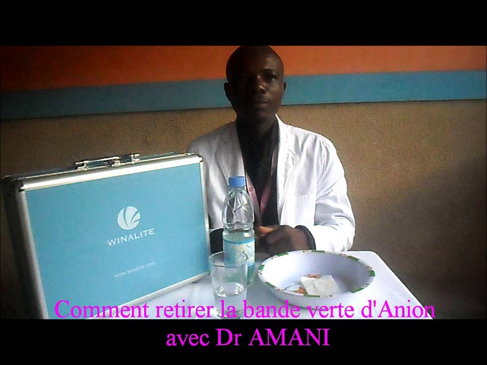 Comment retirer une bande d ANION avec Dr AMANI