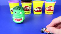 Play Doh Kinder Surprise ❤ Eggs Superhero Dough Batman, Hulk, Spiderman Surprise Choco Tre