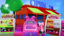 MINNIE MOUSE ❤ Electronic CASH REGISTER BowTique Mickey Mouse Shopping for Shopkins Toys