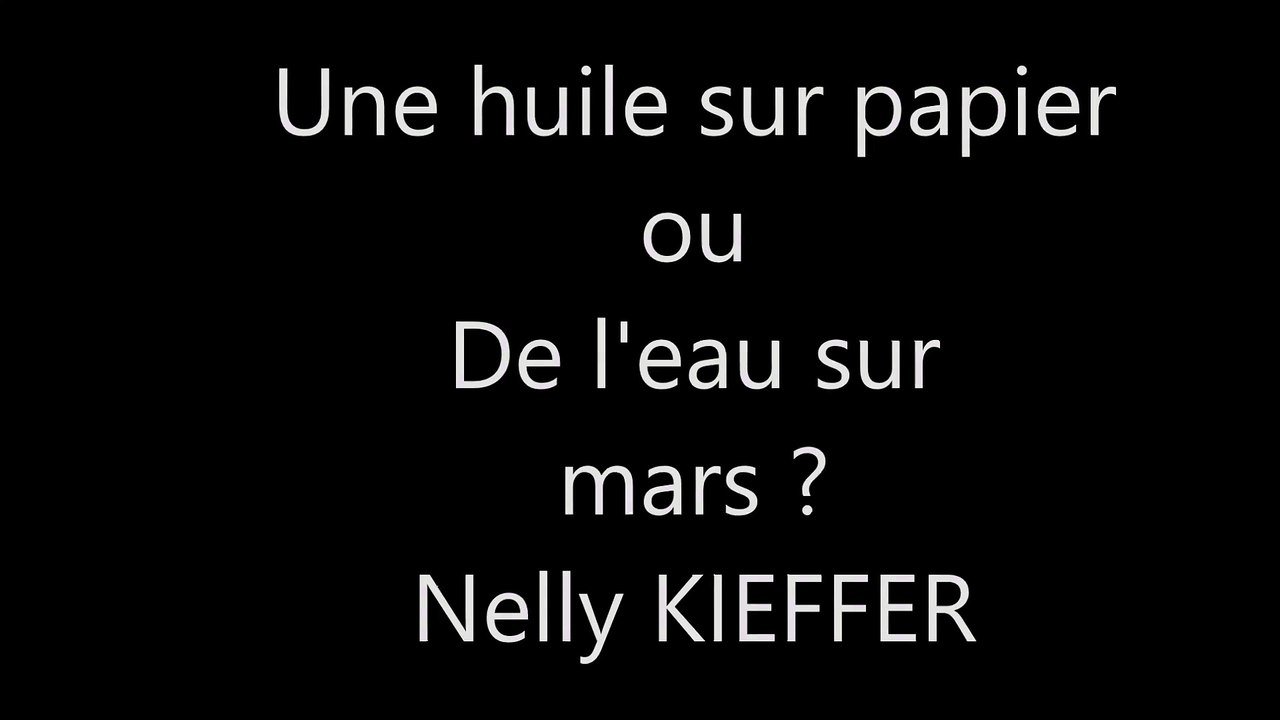 de l'eau sur mars