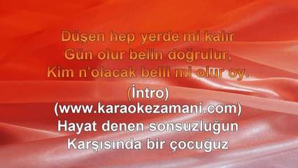 Selda Bağcan - Düşen Hep Yerde Mi Kalır - 2004 TÜRKÇE KARAOKE