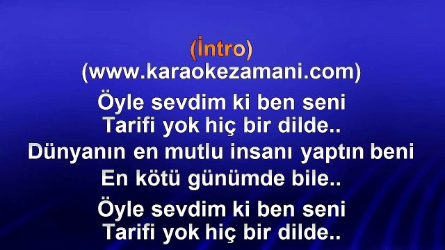 Selim Gülgören - Aşıklar Şehri - (2014 TÜRKÇE KARAOKE