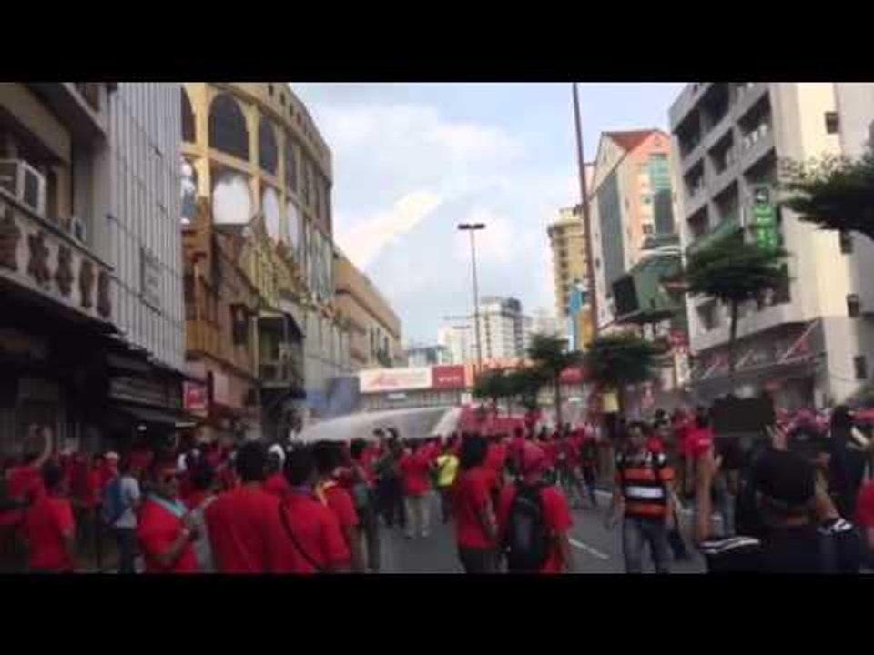 Water cannon FRU at Petaling St