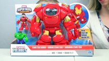 Playskool Heroes Marvel Super Hero Adventures Stark Tech Armor Hulk Iron Man Avengers Toys