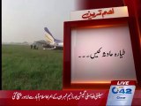 Plane landing gear issue: investigation team reaches Lahreo form Islamabad