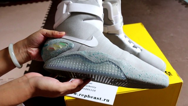Power Lace Nike Air Mag (Unboxing & Review) - Marty McFly (Back II The Future) from Repbeast.ru
