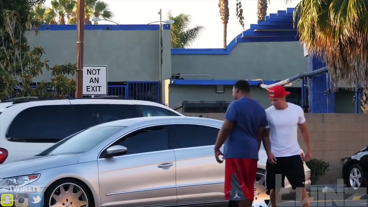 Winning Fights In The Hood Prank Gone Wrong IN COMPTON GUN PULLED Top Hood Pranks 2015