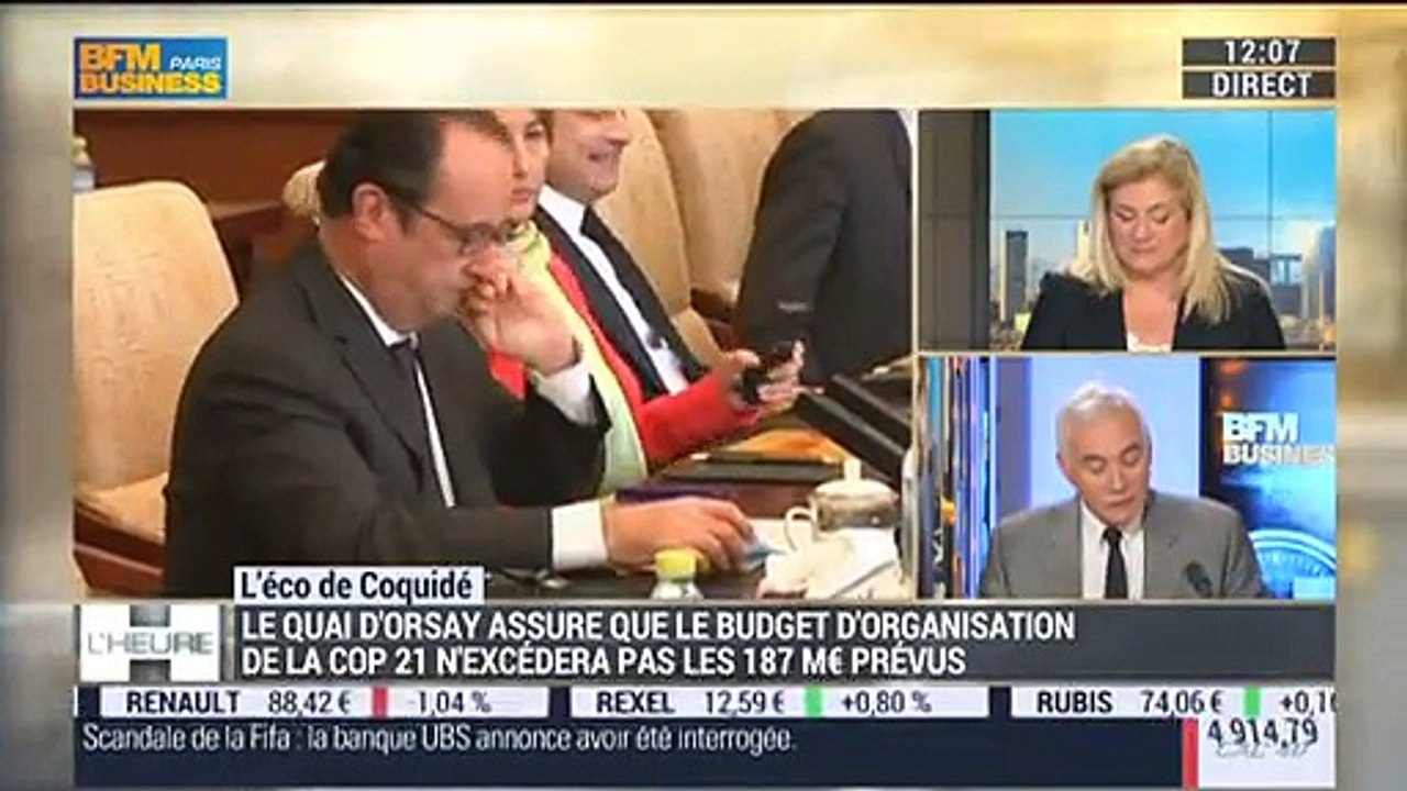 Patrick Coquidé: Le budget initial alloué à la COP 21 sera-t-il respecté ? - 03/11