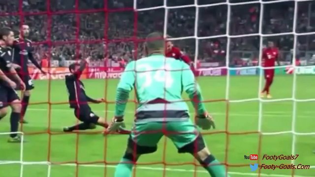 FC Bayern Munich vs Dinamo Zagreb 5-0 All Goals & Highlights 2015 Бавария-Динамо Загреб