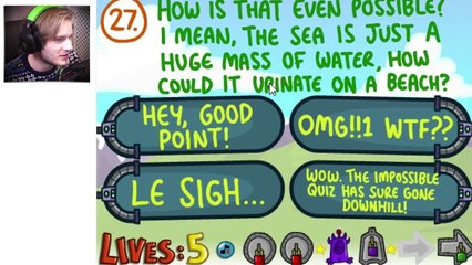 WORST BOOK EVER CREATED! - IMPOSSIBLE QUIZ BOOK - CHAPTER 1 [1]